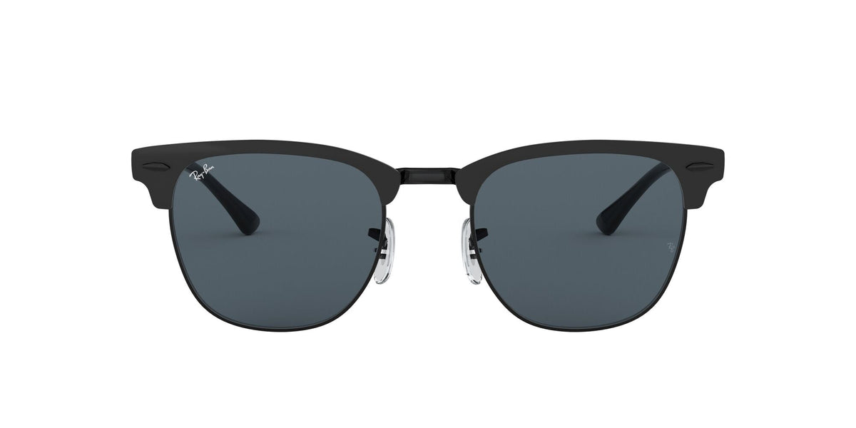 0RB3716 Sunglasses Ray Ban 51 186/R5 - MATTE Noir ON Noir Bleu