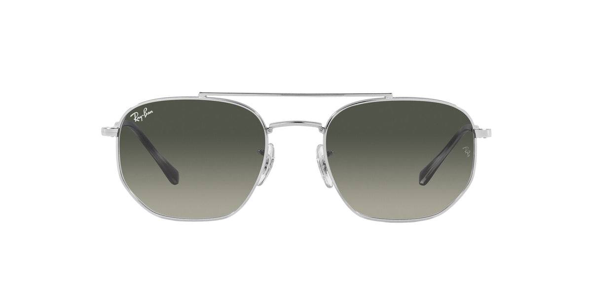 0RB3707 Sunglasses Ray Ban 57 Argent Gris