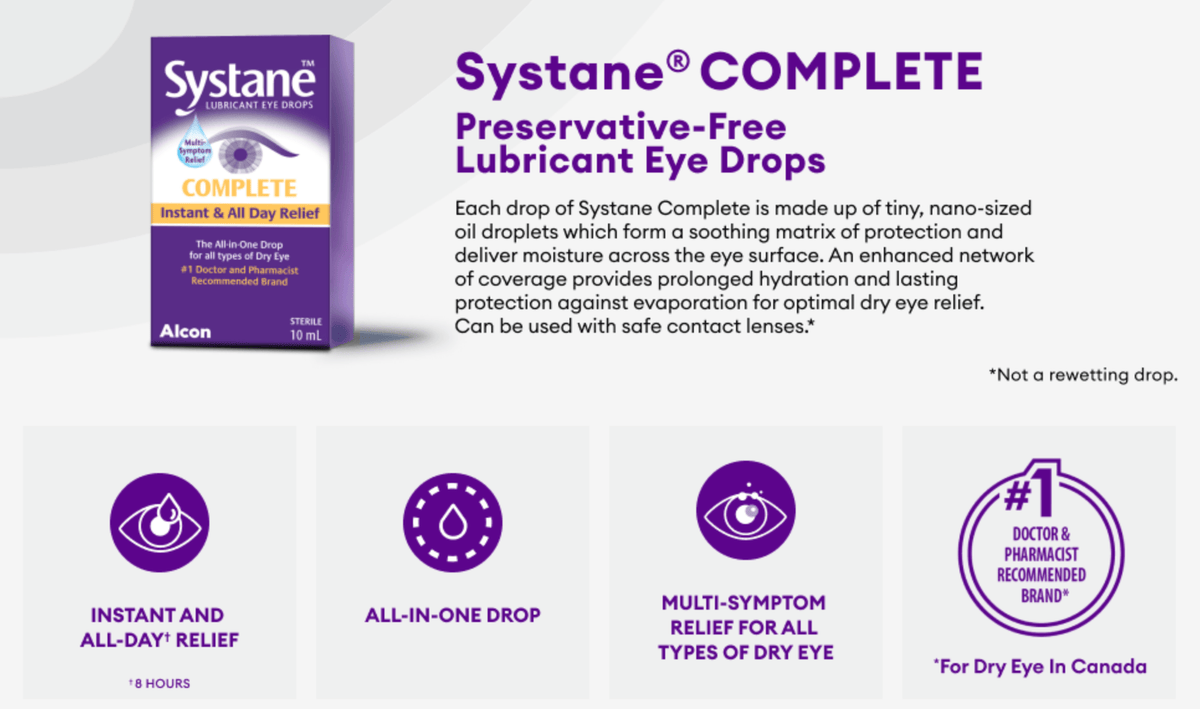 Systane Complete – Paquet double