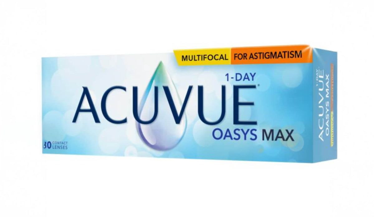 Acuvue Oasys Max 1 Day Multifocal Astigmatisme 30P Contact Lenses Johnson & Johnson