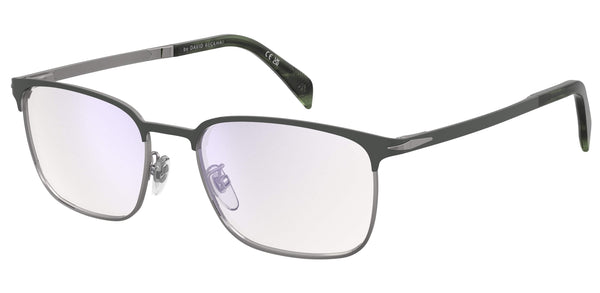 DB 1193 Frames David Beckham 54 Vert mat et ruthénium