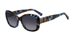 ELOWEN/G/S Sunglasses Kate Spade 55 Noir Bleu Havane Gris