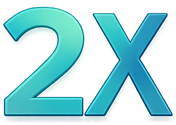 Icône « 2× »