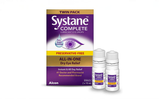 Systane COMPLETE Preservative-Free Twin pack Eye Care Products Alcon 2 × 10 mL