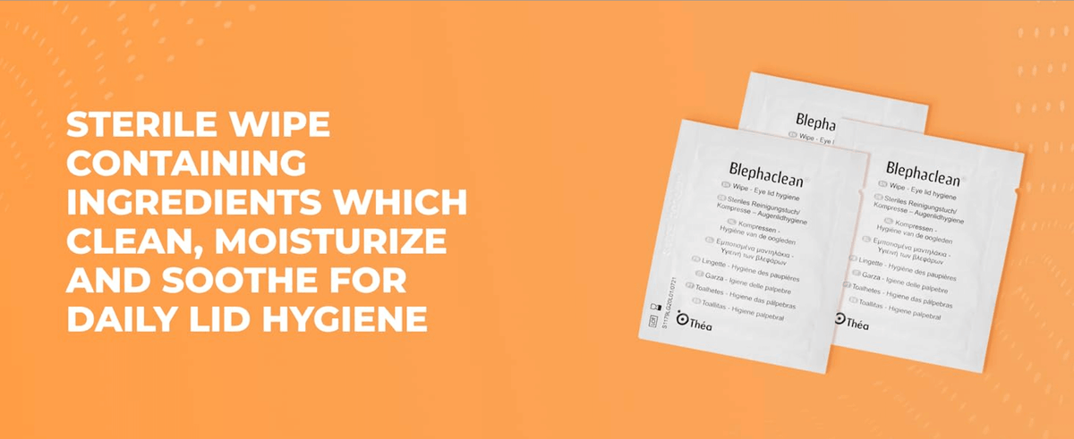 BlephaClean Lid Wipes Eye Care Products Thea