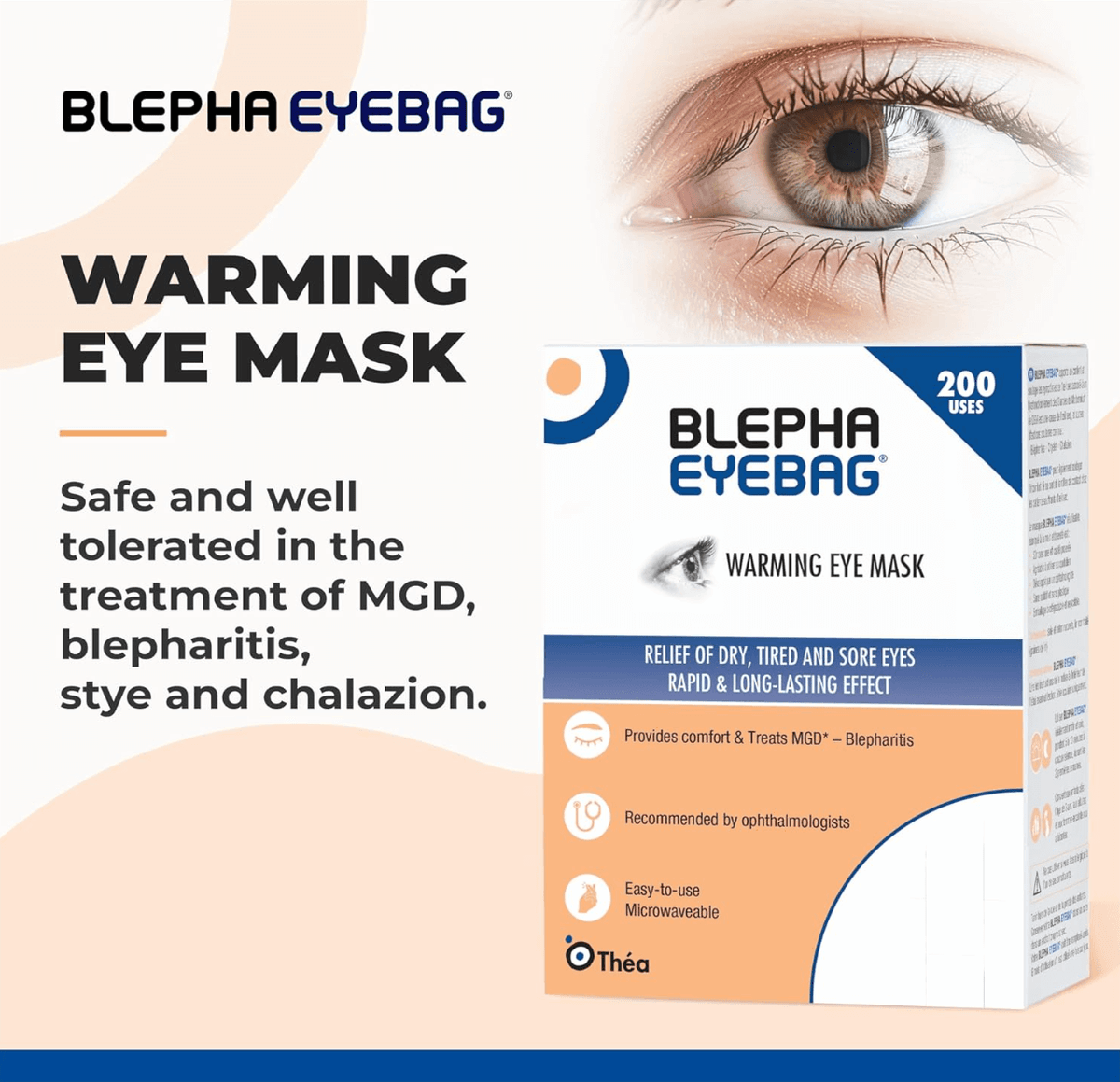Blepha Blepha EyeBag Heated Mask | Dry Eye Relief