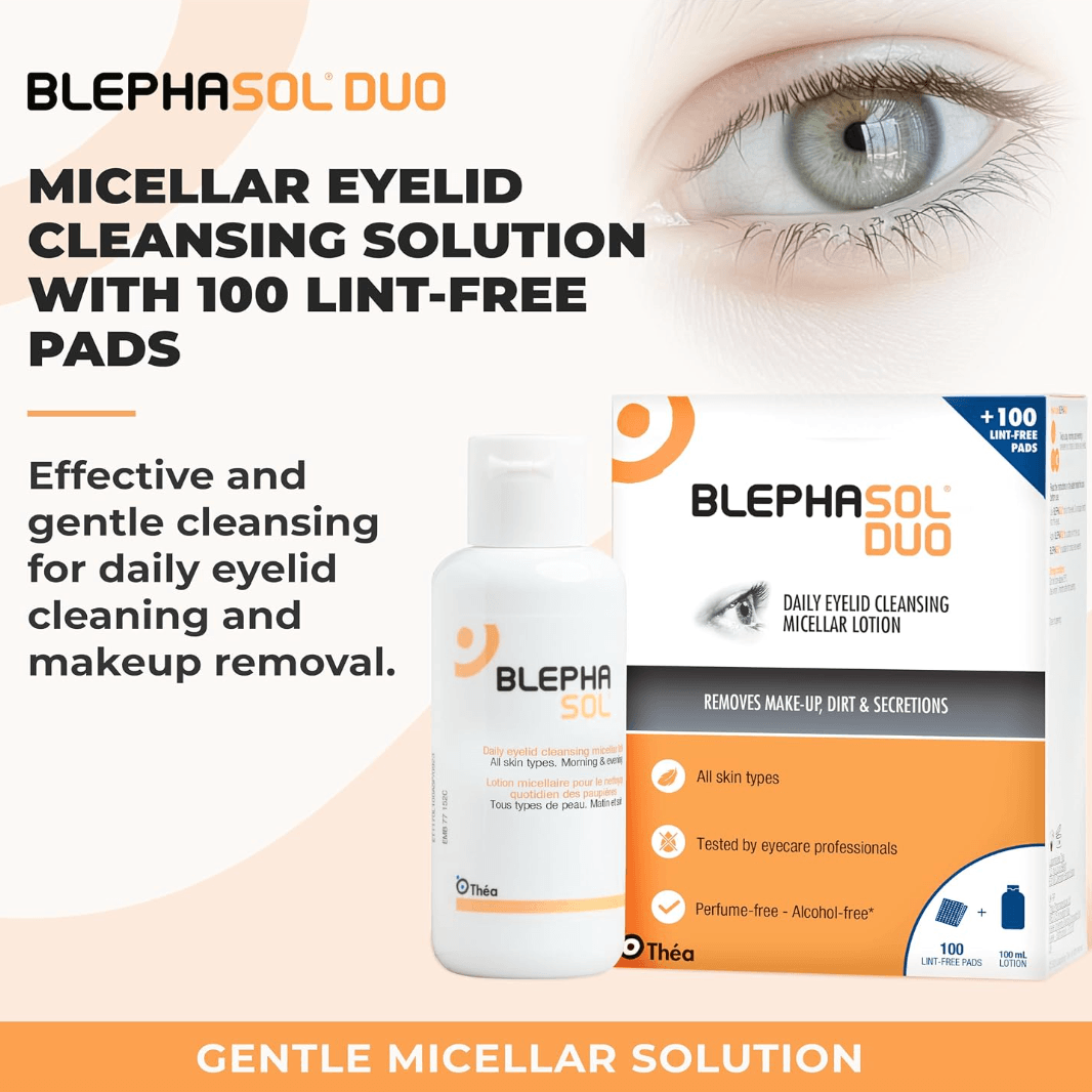 BlephaSol Duo Lotion micellaire pour les paupières