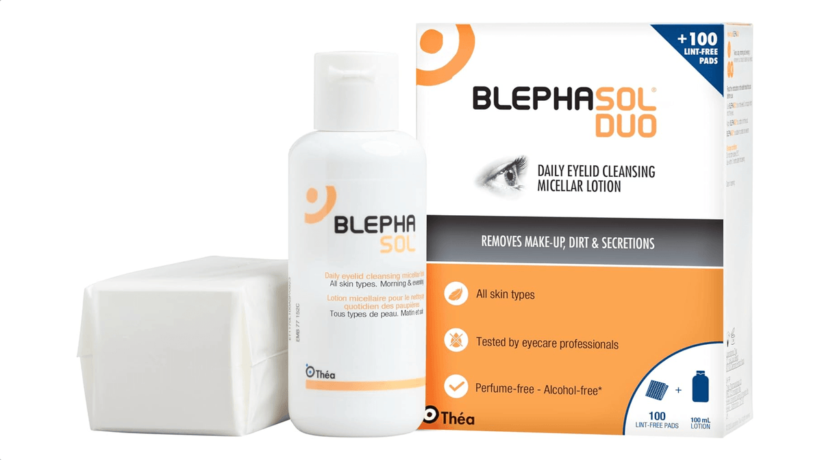 BlephaSol Duo Lotion micellaire pour les paupières