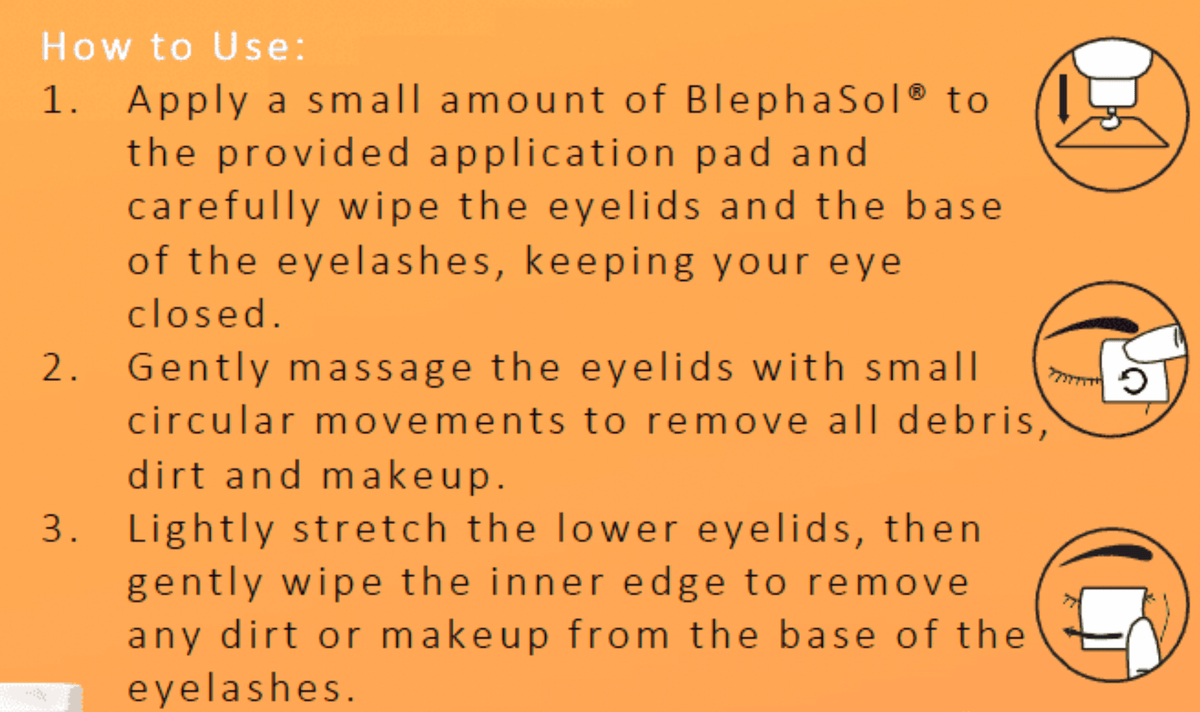 BlephaSol Duo Lotion micellaire pour les paupières