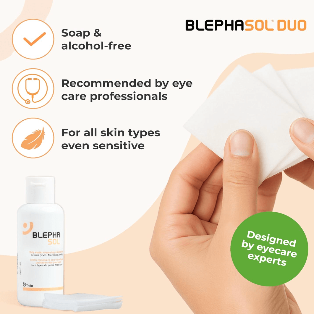 BlephaSol Duo Lotion micellaire pour les paupières