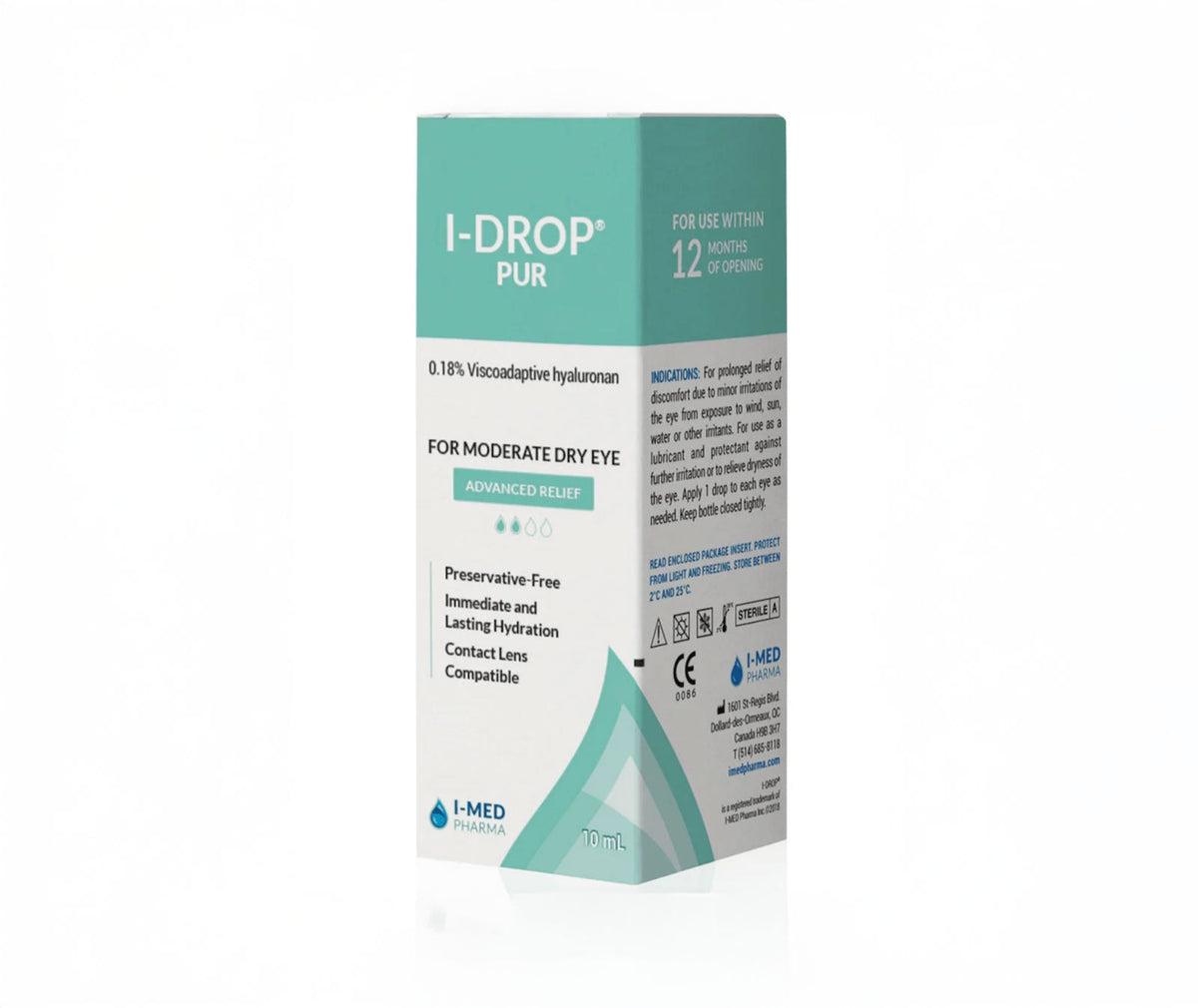 I-DROP PUR Eye Care Products I-MED PHARMA