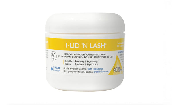 I-LID ’N LASH Eye Care Products I-MED PHARMA 60 pre-soaked wipes