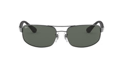 0RB3445 Sunglasses Ray Ban 61 004 - GUNMETAL Green