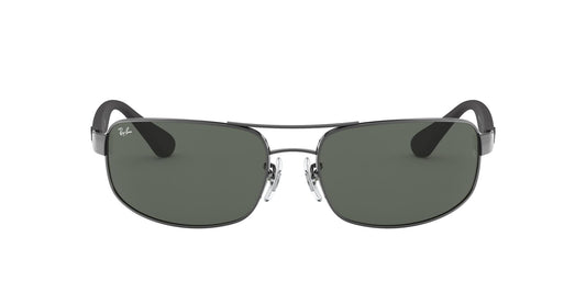 0RB3445 Sunglasses Ray Ban 61 004 - GUNMETAL Vert