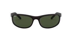 0RB2027 Sunglasses Ray Ban 62 W1847 - Noir/ Mat Noir Vert