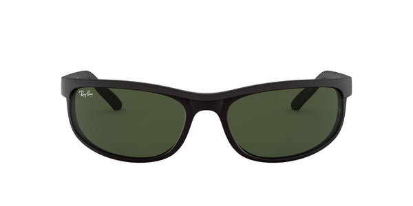 0RB2027 Sunglasses Ray Ban 62 W1847 - Noir/ Mat Noir Vert