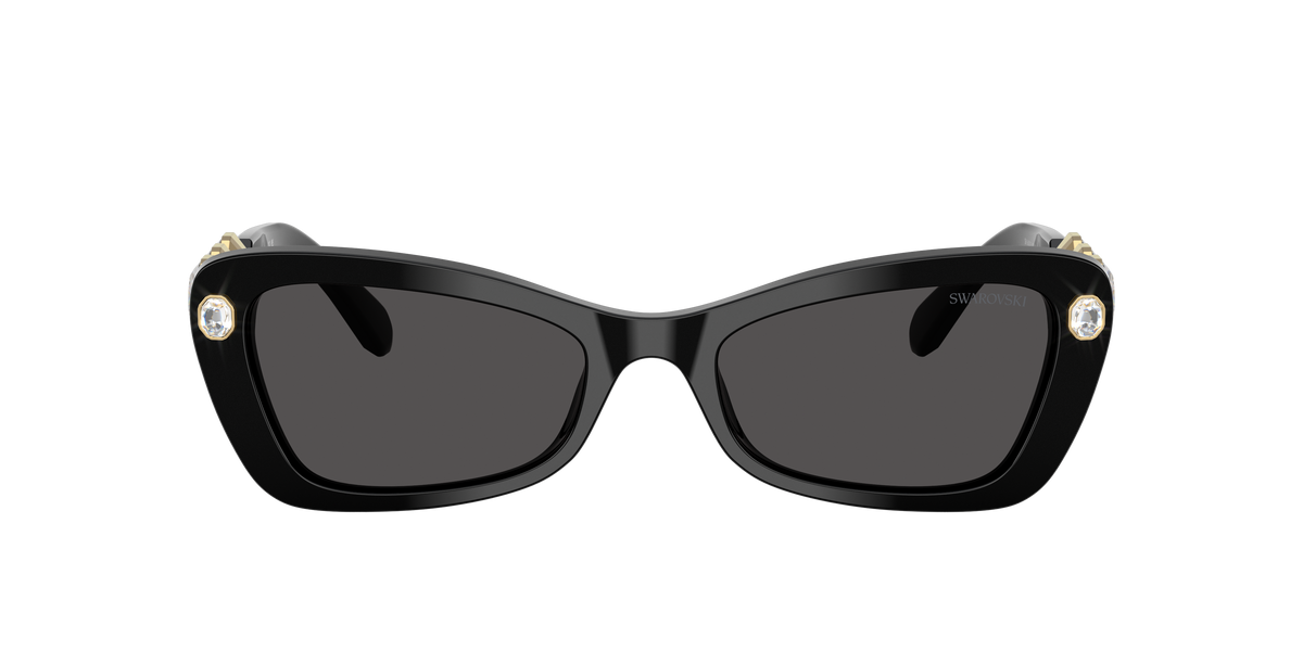 SK6033 Sunglasses Swarovski 54 Noir Gris