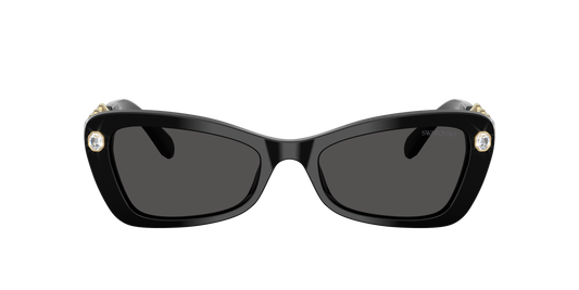 SK6033 Sunglasses Swarovski 54 Noir Gris