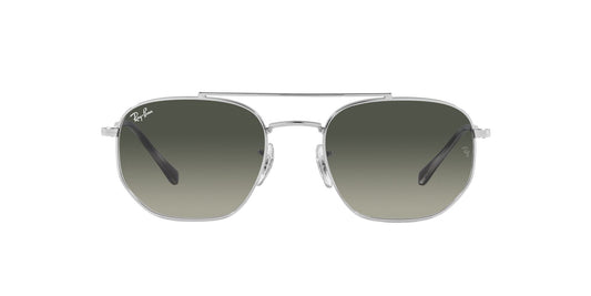 0RB3707 Sunglasses Ray Ban 57 Argent Gris