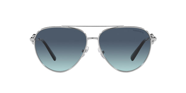 0TF3092 Sunglasses Tiffany 59 Argent Bleu