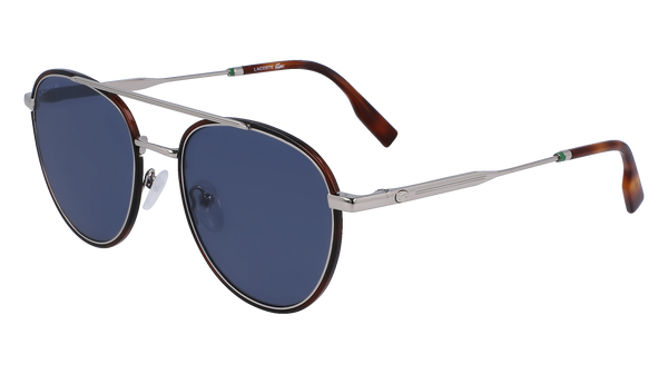 L258S Sunglasses Lacoste 53 Argent - 045 Bleu