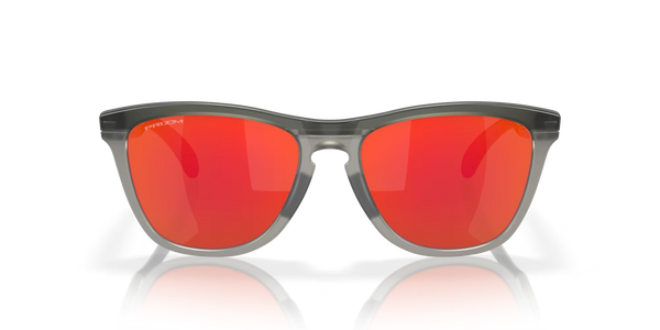 0OO9284 Sunglasses Oakley 55 Gris Rouge