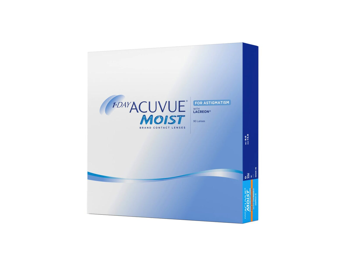 Acuvue 1 Day Moist Astigmatism 90P Contact Lenses Johnson & Johnson