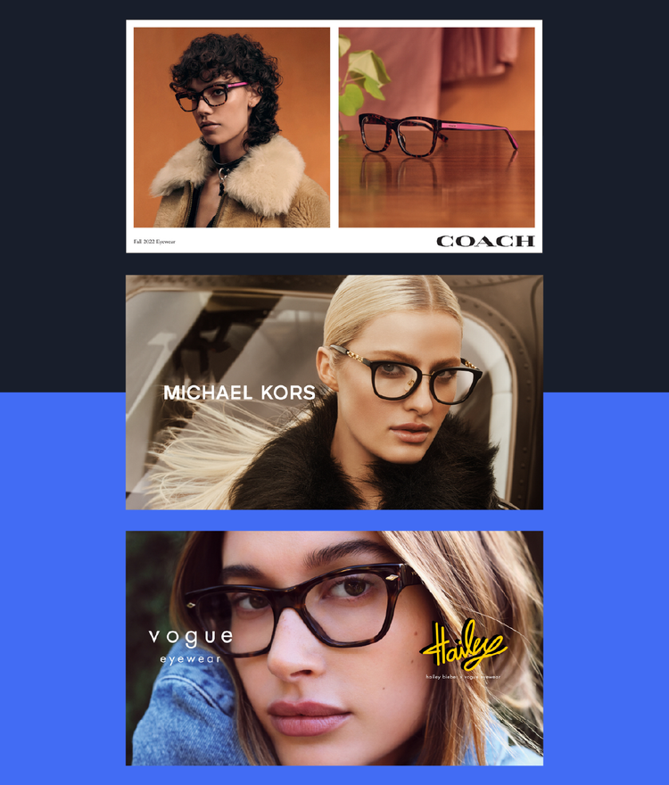 coach michael kors and hailey glasses designs 2