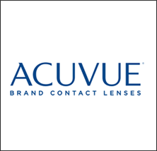 Image graphique des lentilles de contact de la marque Acuvue