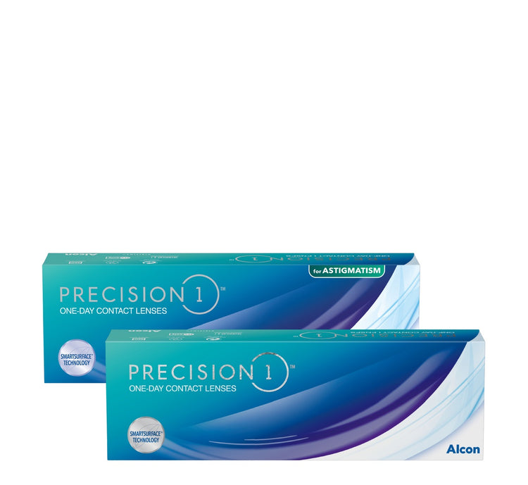 Precision one day contact lenses 