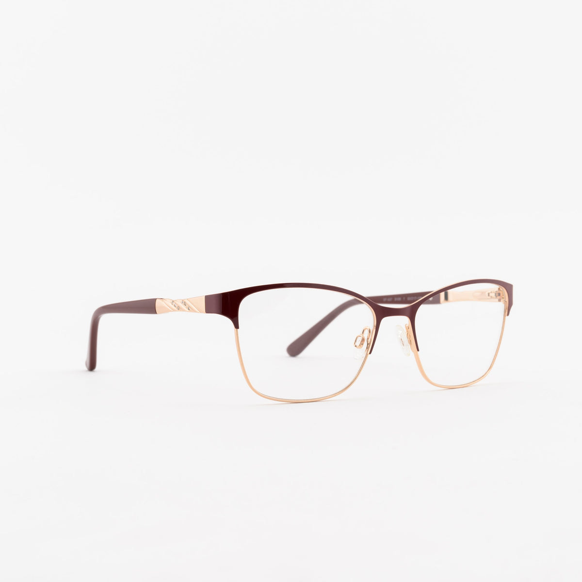 SF-537 Frames Superflex 53 S106 - BURGUNDY ROSE GOLD Not Available