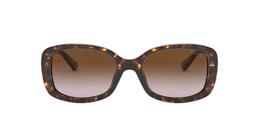 0HC8278 Sunglasses Coach 53 512013 - DARK TORTOISE Brun