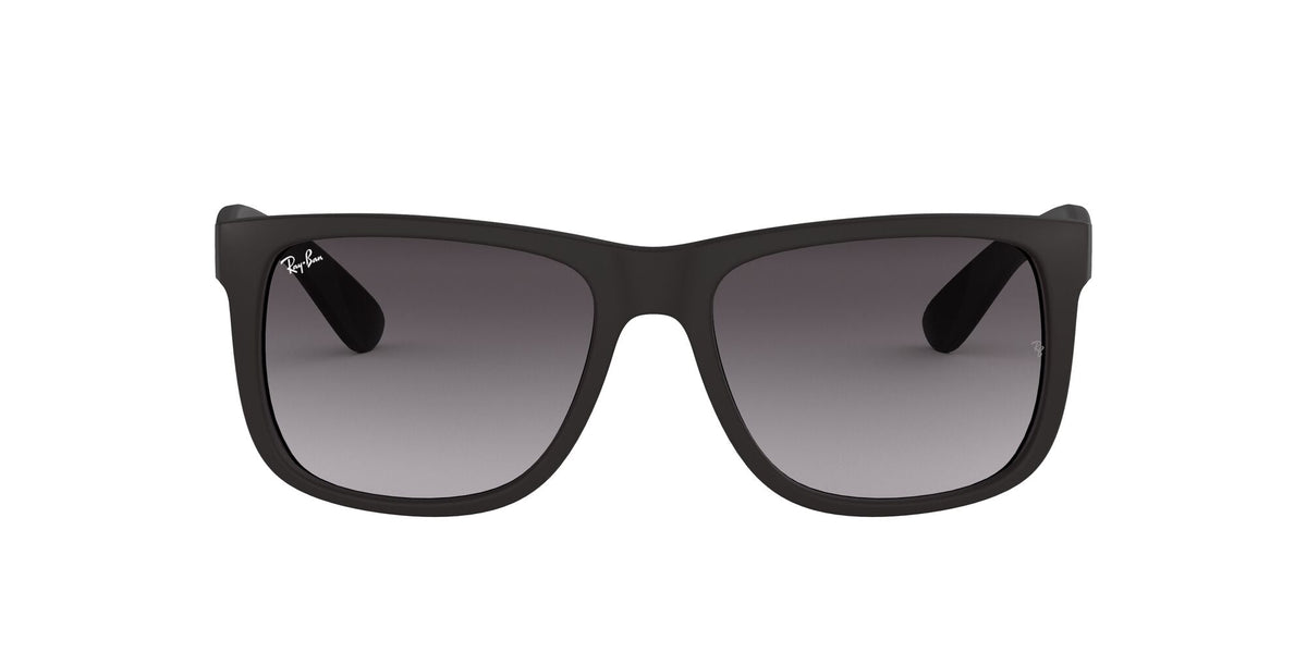 0RB4165 Sunglasses Ray Ban 54 601/8G - RUBBER BLACK Grey