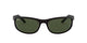 0RB2027 Sunglasses Ray Ban 62 W1847 - BLACK/ MATTE BLACK Green