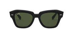 0RB2186 Sunglasses Ray Ban 49 901/31 - BLACK Green
