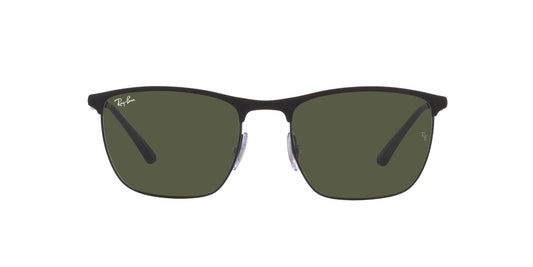 0RB3686 Sunglasses Ray Ban 57 Black Green