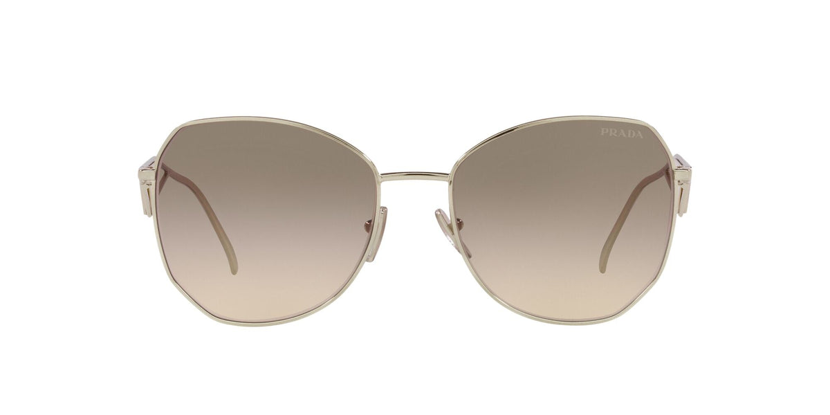 0PR 57YS Sunglasses Prada 57 Gold Brown