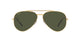 0RB3625 Sunglasses Ray Ban 58 Gold Green