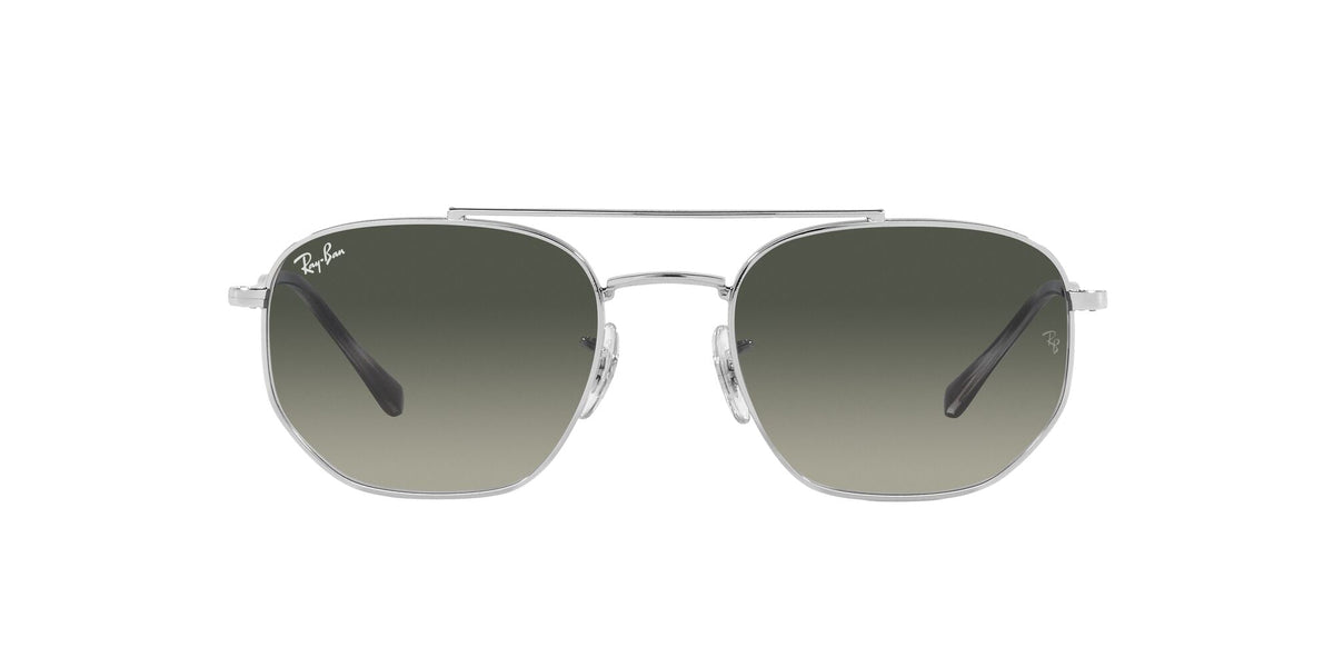 0RB3707 Sunglasses Ray Ban 57 Silver Grey