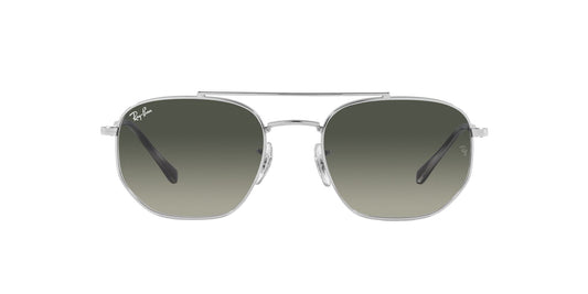 0RB3707 Sunglasses Ray Ban 57 Silver Grey