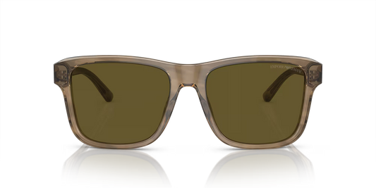 0EA4208 Sunglasses Emporio Armani 56 Green Brown