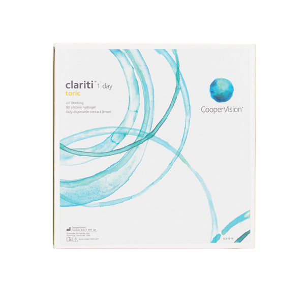 Clariti 1 Day Toric 90P Contact Lenses CooperVision   